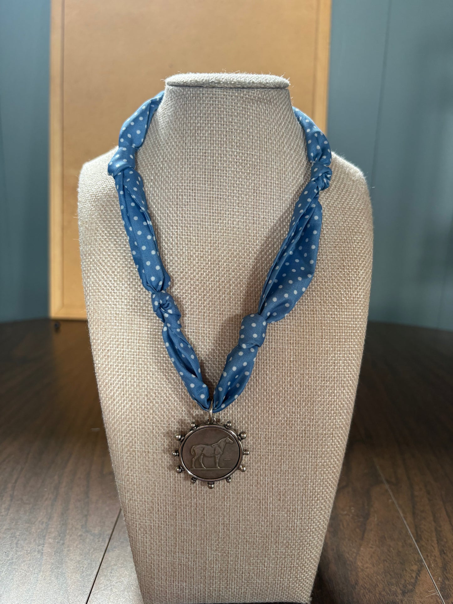 Rainy Scarf Necklace