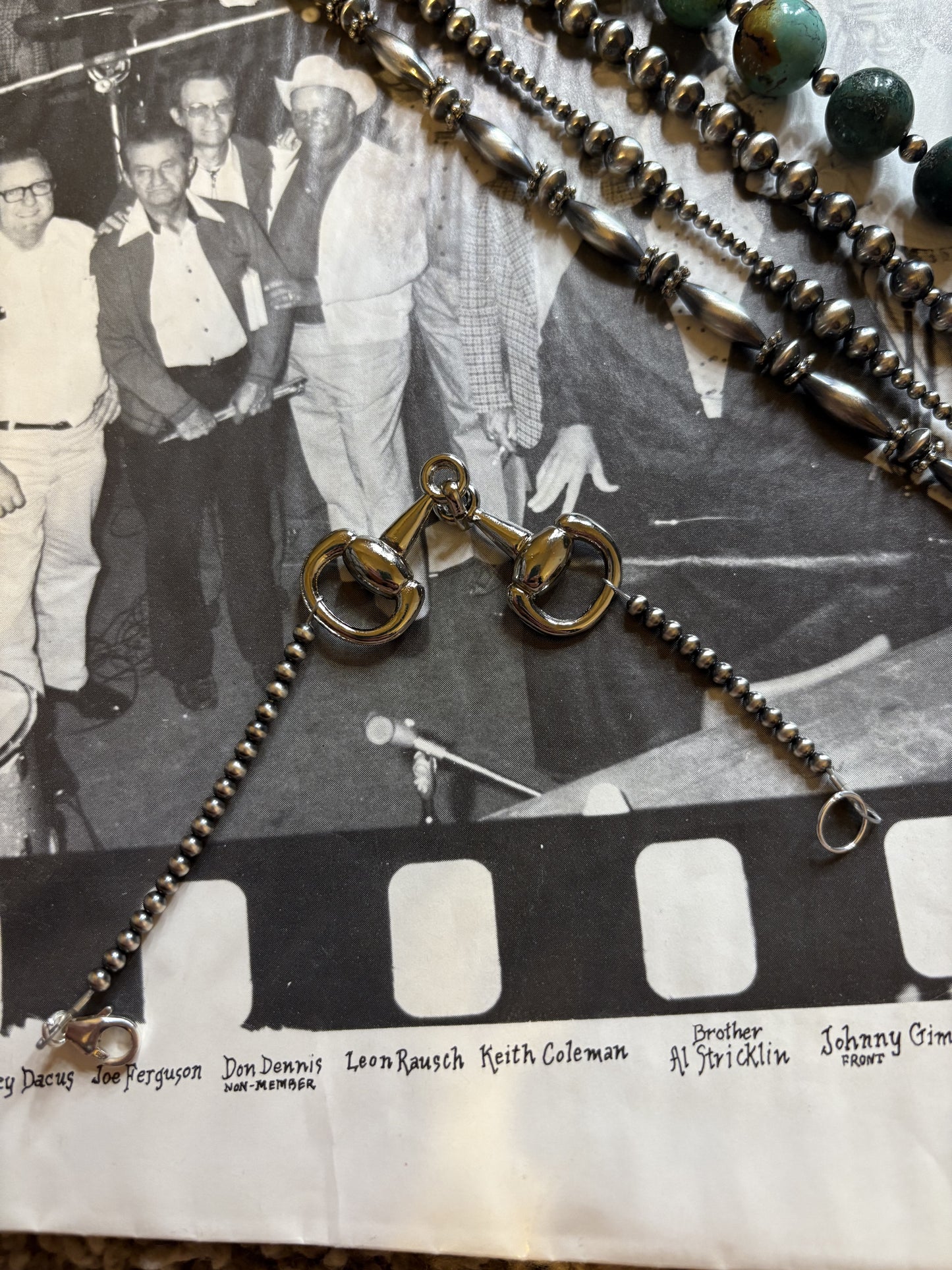 Navajo Snaffle Bit Bracelet