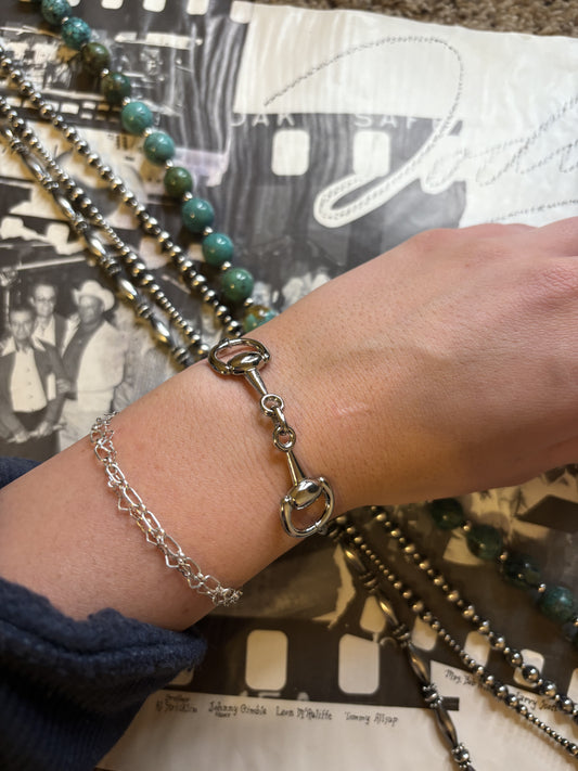Navajo Snaffle Bit Bracelet